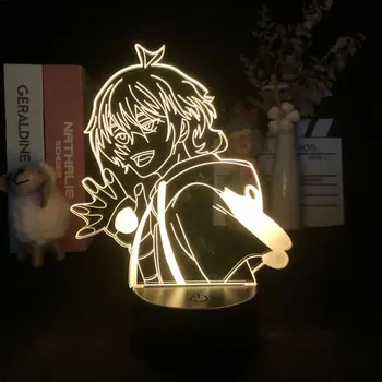 SK8 Безкрайност МИЯ Японското Аниме и Манга 3D лека нощ за Декор Спални Сладък Цветен Подарък за Рожден Ден Led Лампа Детски Красив Подарък