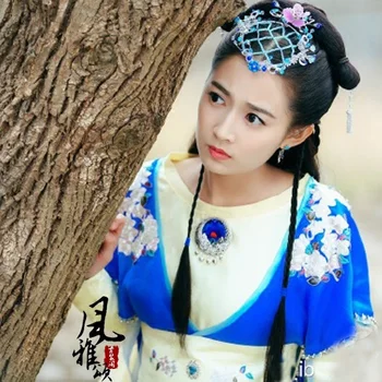Костюм Ханфу с бродерия принцеса 3 дизайн за най-Новата телевизионна пиеси The Princess WeiYoung Женски костюм Ханфу да се изяви на сцената